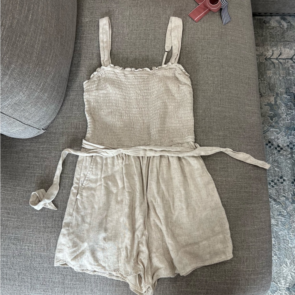 Abercrombie Linen romper